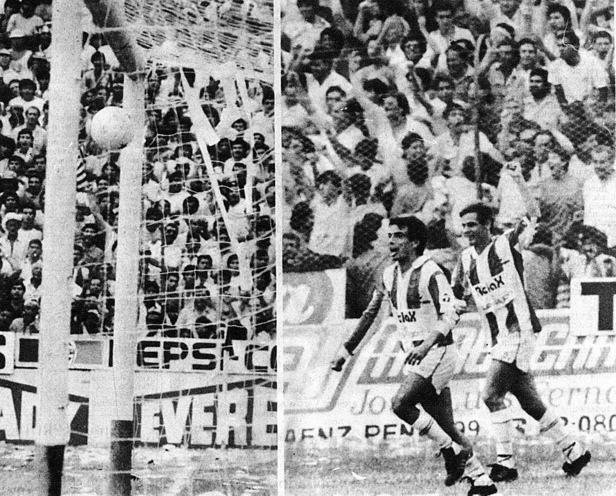 GRAN MOMENTO. Así ingresó la pelota en el arco del 