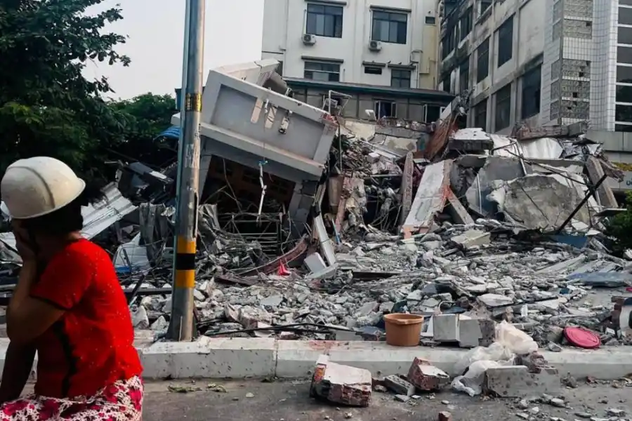 AYUDA HUMANITARIA. La crisis política en Myanmar complica su estado.