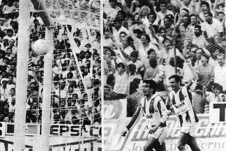 GRAN MOMENTO. Así ingresó la pelota en el arco del 