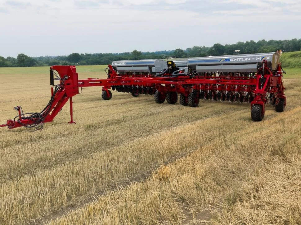 Argentun-Max: la sembradora de pliegue fontal que revolucionó Expoagro, llegará a la Expo Apronor