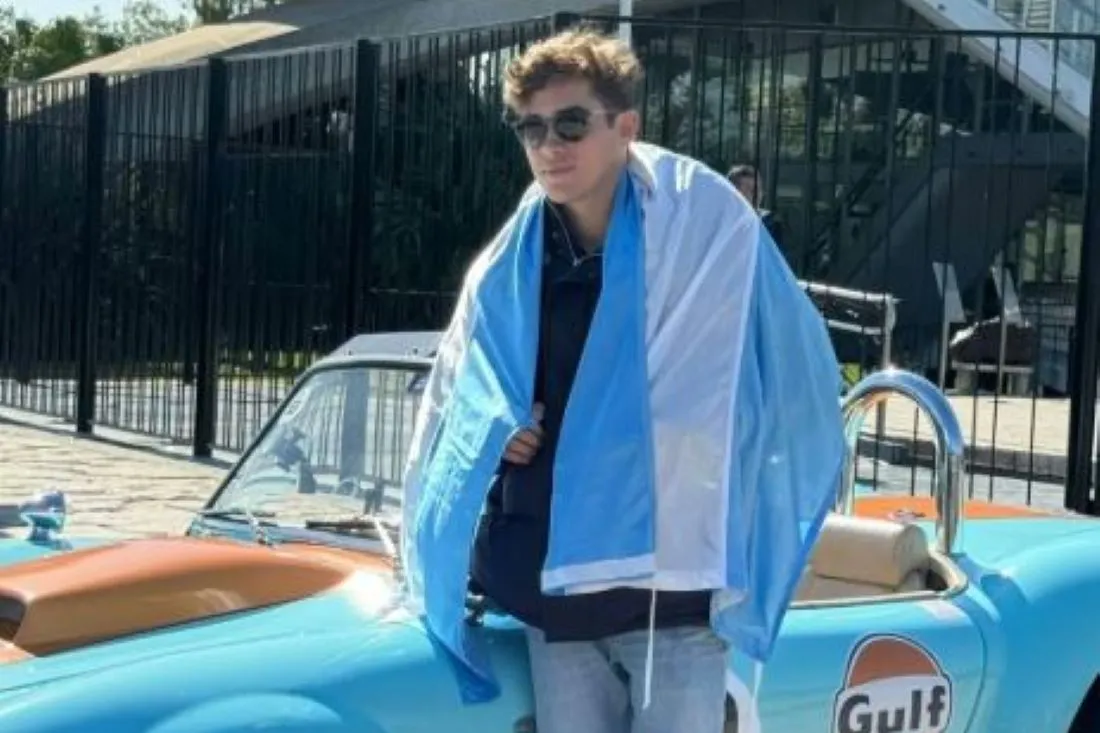 Colapinto está a la par de Fangio, Senna y Mansell