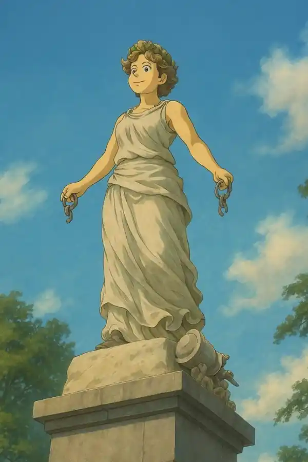 La Estatua de la Libertad, de Lola Mora.