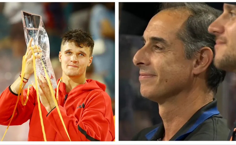 El agradecimiento de Jakub Mensik a un argentino tras vencer a Djokovic y consagrarse en el Masters 1000 de Miami: “Hizo un milagro”