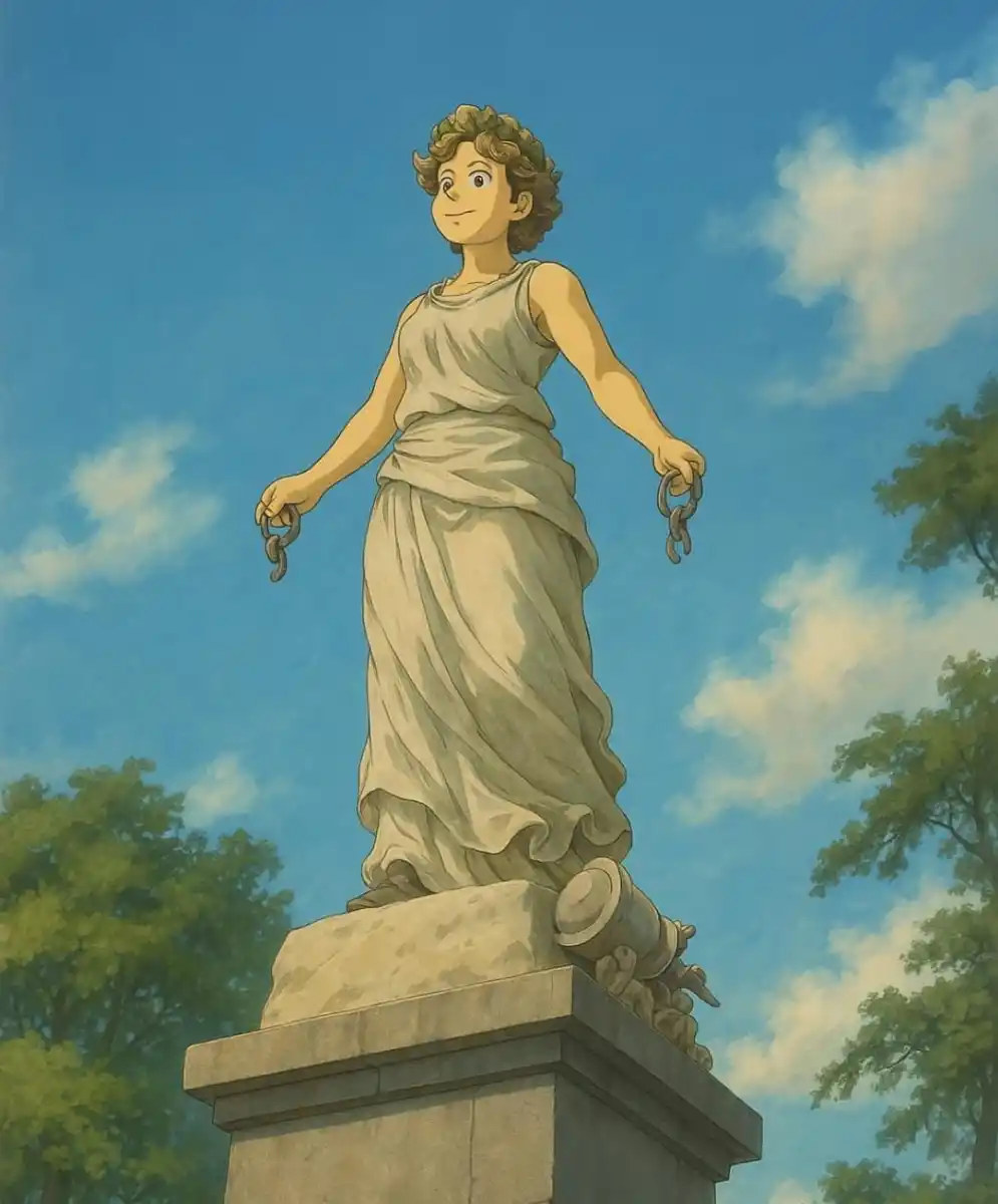 La Estatua de la Libertad, de Lola Mora.