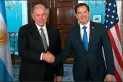 El canciller Werthein se reunió en Washington con el secretario de Estado Marco Rubio