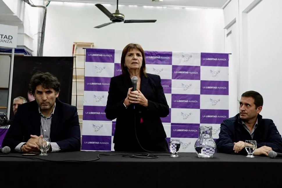 Patricia Bullrich visitó La Libertad Avanza Tucumán