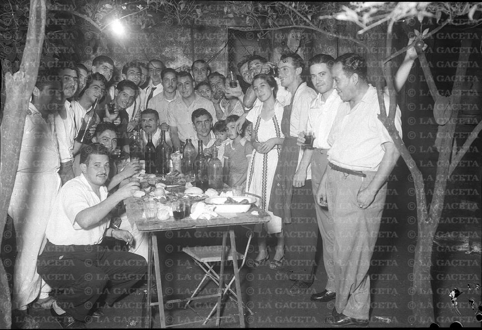 Recuerdos fotográficos: asado de campeones