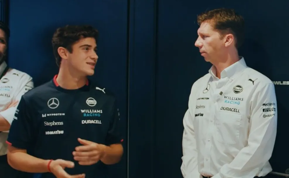 El director de Williams reveló el gran desafío que debió afrontar Colapinto antes de su debut en la Fórmula 1: “15 años de desactualización”