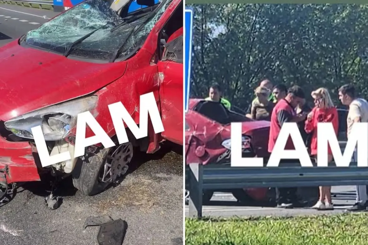 La ex Gran Hermano Camila Lattanzio sufrió un fuerte accidente: Venía de un after