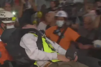 La marcha de los jubilados en Buenos Aires volvió a terminar con represión