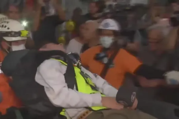 La marcha de los jubilados en Buenos Aires volvió a terminar con represión