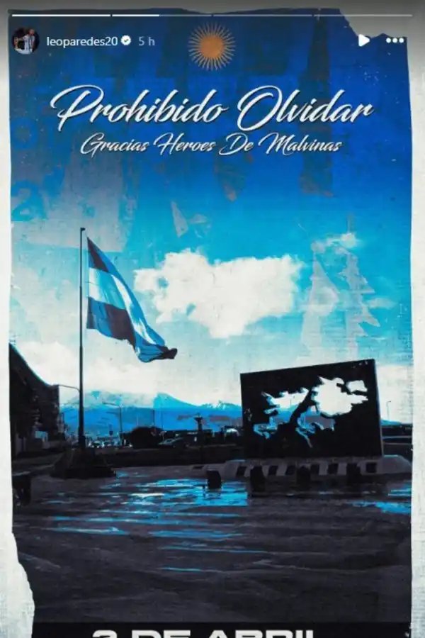 Di María, Dybala, Nalbandian: los posteos de los deportistas argentinos por el Día del Veterano y de los Caídos en Malvinas
