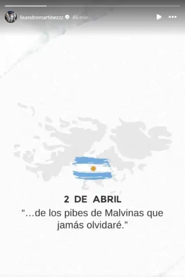 Di María, Dybala, Nalbandian: los posteos de los deportistas argentinos por el Día del Veterano y de los Caídos en Malvinas