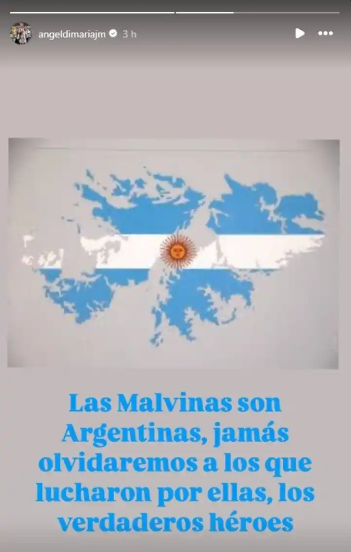 Di María, Dybala, Nalbandian: los posteos de los deportistas argentinos por el Día del Veterano y de los Caídos en Malvinas