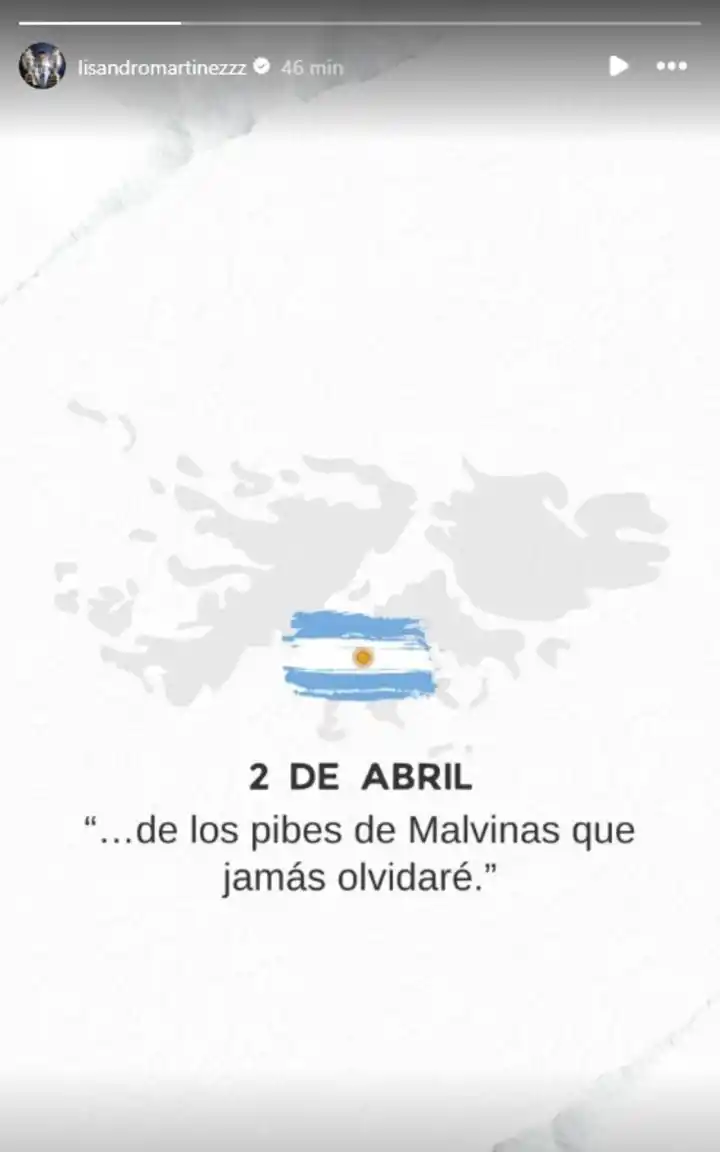 Di María, Dybala, Nalbandian: los posteos de los deportistas argentinos por el Día del Veterano y de los Caídos en Malvinas