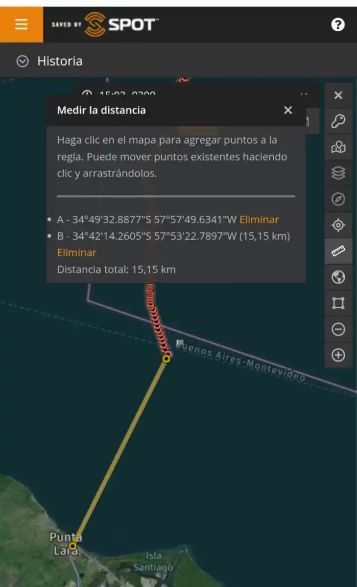 PARA SEGUIRLOS. En https://maps.findmespot.com/s/VSRD#history/assets puede seguirse el recorrido.