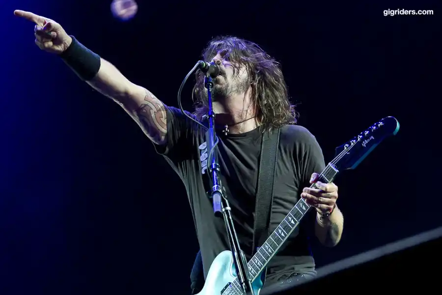 LA PRIMERA VEZ DE FOO FIGHTERS. La banda estadounidense llegó a la Argentina de la mano del Quilmes Rock en 2012. / FLICKR FACUNDO GAISIER