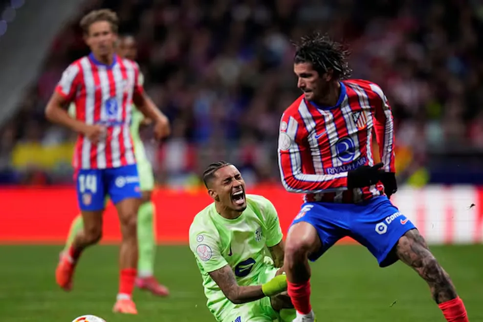 El gran gesto de Rodrigo de Paul con Raphinha tras el triunfo de Barcelona con Atlético de Madrid