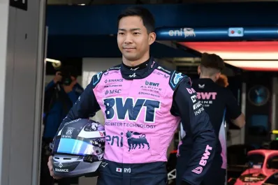 El casco que utilizó Ryo Hirakawa en la primera práctica en el GP de Japón