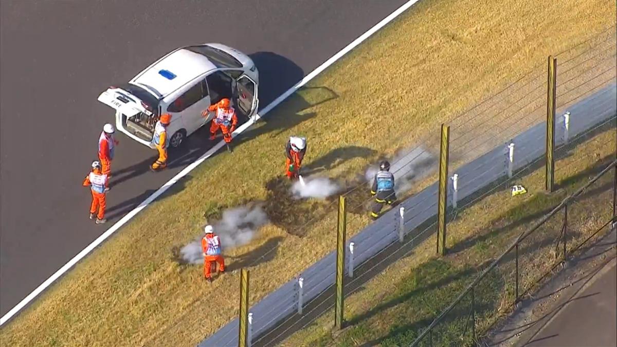 El accidente de Doohan, Fernando Alonso en la grava y dos incendios: todo lo que dejó la segunda práctica del GP de Japón