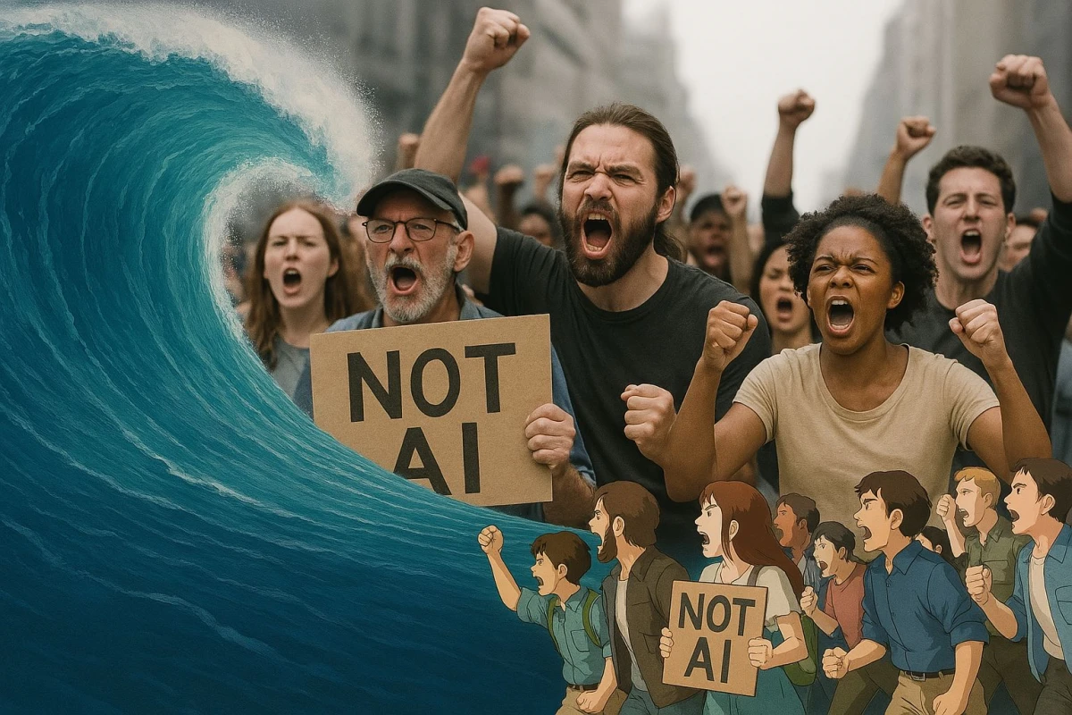 Not AI: El Grito silencioso por lo humano en tiempos de las máquinas creativas