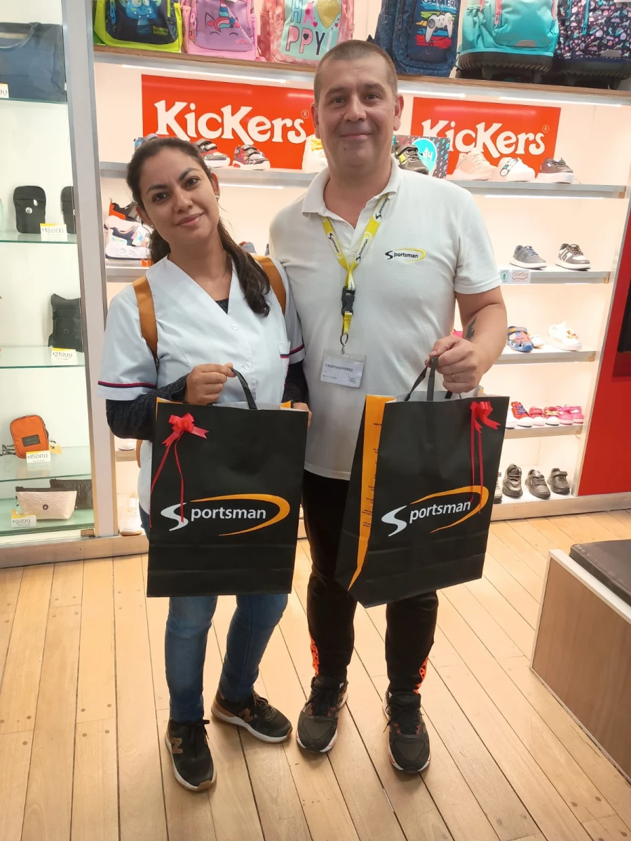 Gabriela Mariana Barrionuevo ganó una orden de compra de $120.000 en Sportsman