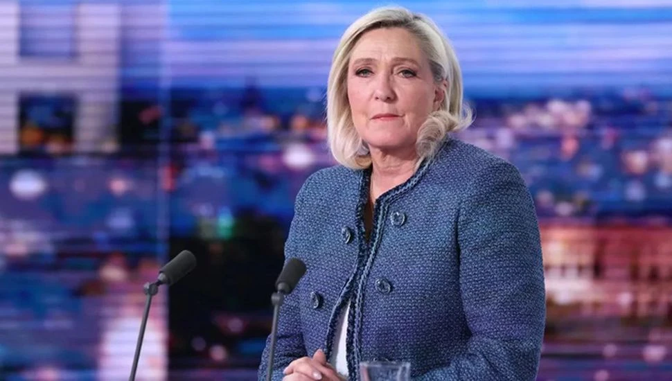 Apoyo a Marine Le Pen: la derecha francesa convoca a marchar