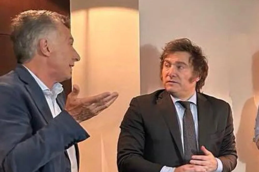Mauricio Macri y Javier Milei.