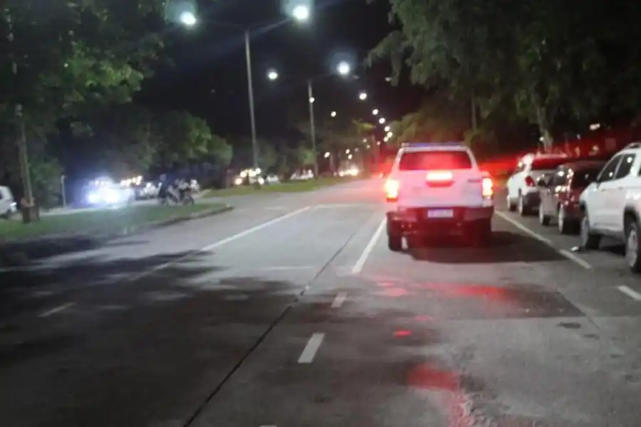 CHOQUE. Núñez embistió a Salas por conducir con exceso de velocidad.