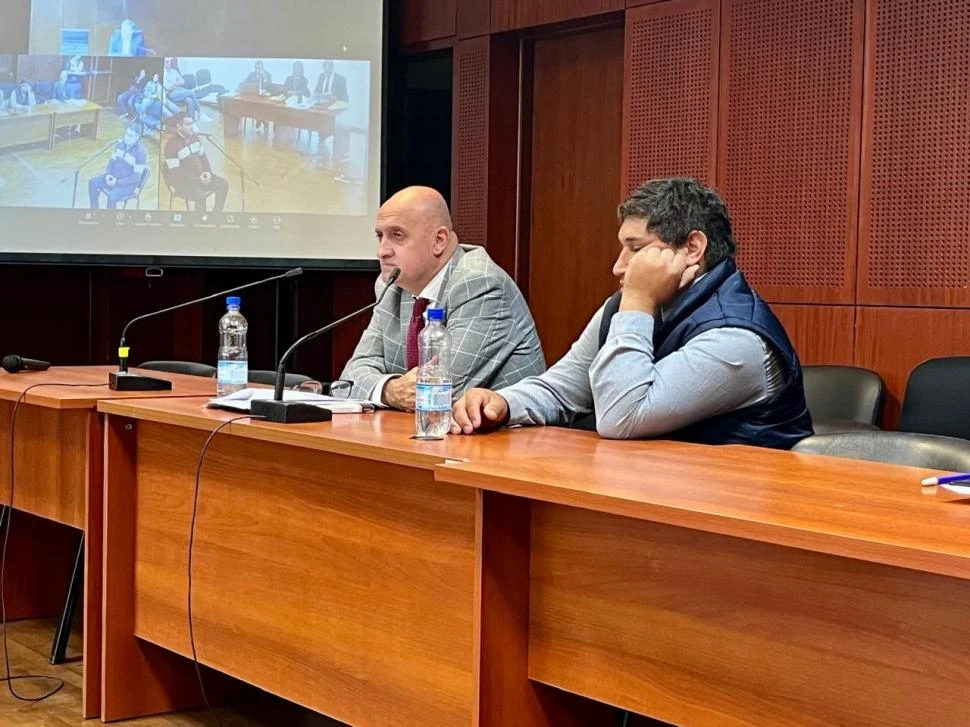 DEFENSA. El abogado Carlos Posse pidió que Emmanuel Núñez sea condenado a tres años de prisión condicional.