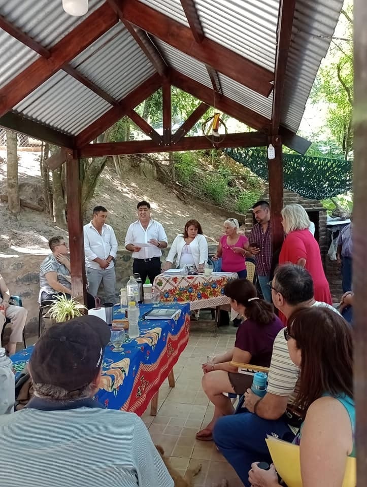 ENERO DE 2023.Trujillo y el hoy comisionado Delgado en la reunión.