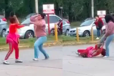 Dos mujeres se dieron cuenta de que salen con el mismo chofer de colectivo y se agarraron a trompadas en la terminal