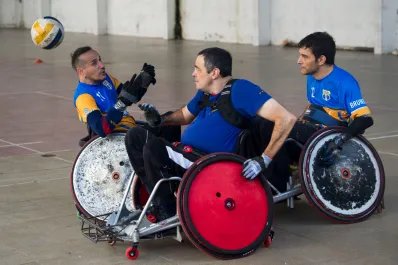 Superaron graves accidentes que los dejaron en silla de ruedas y jugarán la primera Liga Nacional de quad rugby