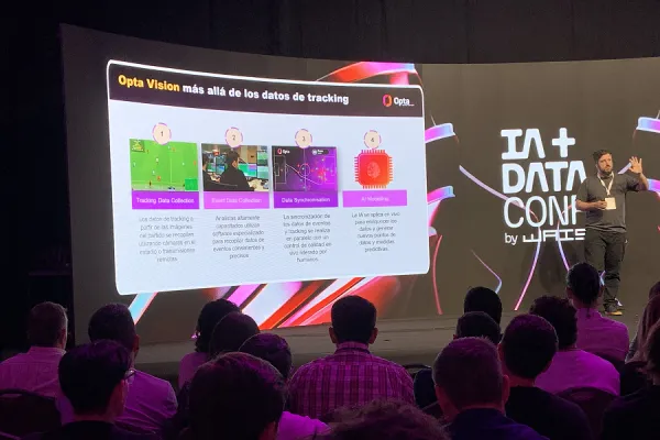 La IA nos ayuda a ver mejor y a detectar lo que no siempre se ve, según un analista de Opta Sports