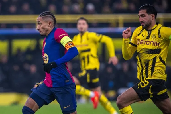 Agenda de TV de hoy: Barcelona-Borussia y PSG-Aston Villa por la Champions; Central Córdoba juega en el Maracaná