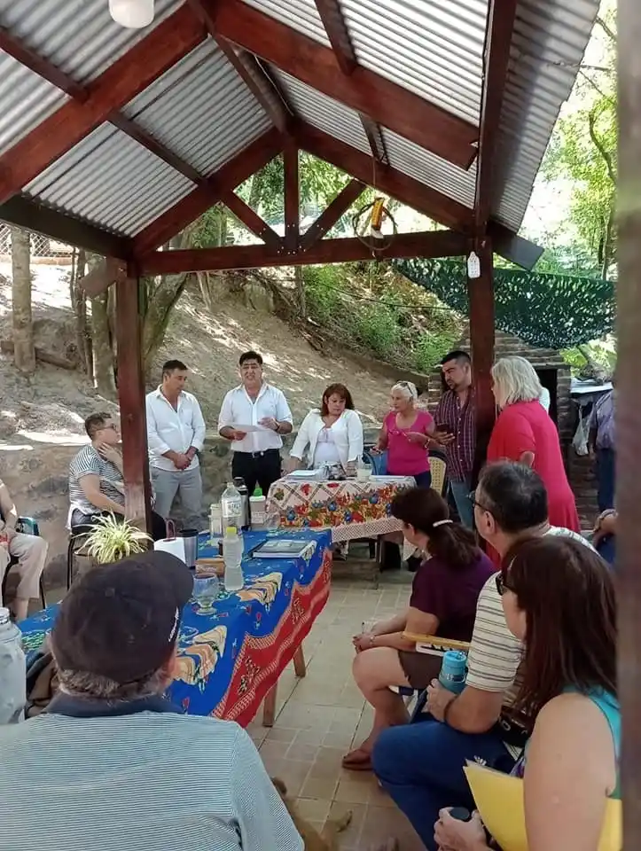 ENERO DE 2023.Trujillo y el hoy comisionado Delgado en la reunión.