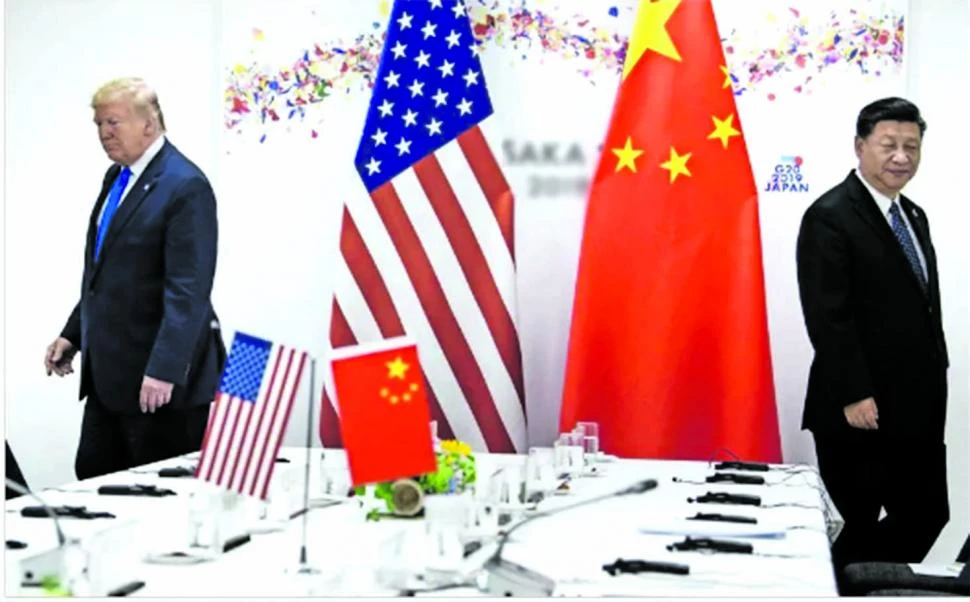 Donald Trump y Xi JInping. ARCHIVO