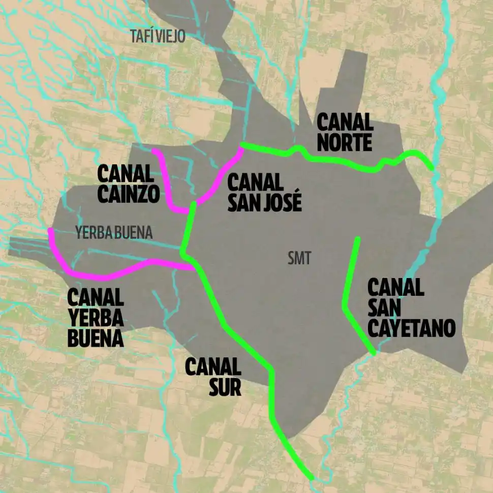 Inundaciones en el Gran Tucumán: ¿problemas naturales o falta de obras?
