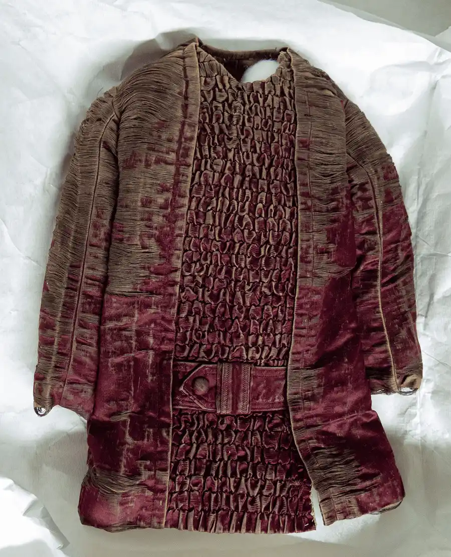 TRAJECITO DE ALBERDI. Estaba en el área de preservación del museo.