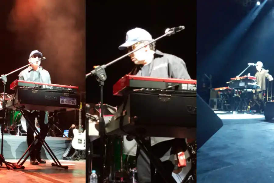 Ovación para Calamaro en un Palacio colmado de nostalgia y rock