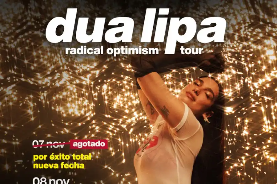 Dua Lipa arrasó con la venta de entradas y agregó un segundo River