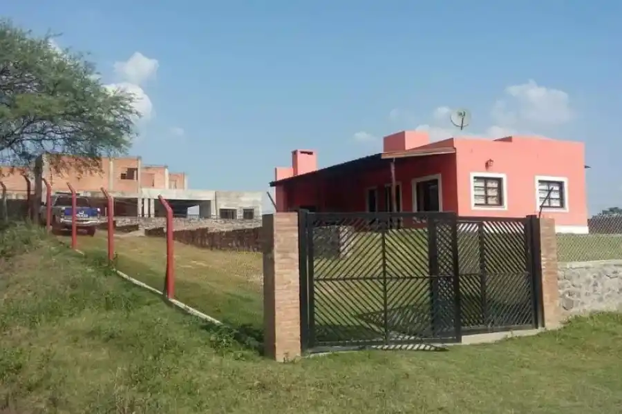 EN PLENA CONSTRUCCIÓN. La propiedad de Luis 