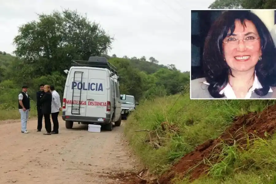 SIN RESULTADOS. Los investigadores buscaron el cuerpo de la maestra Bety Argañaraz en distintos sectores de El Cadillal.