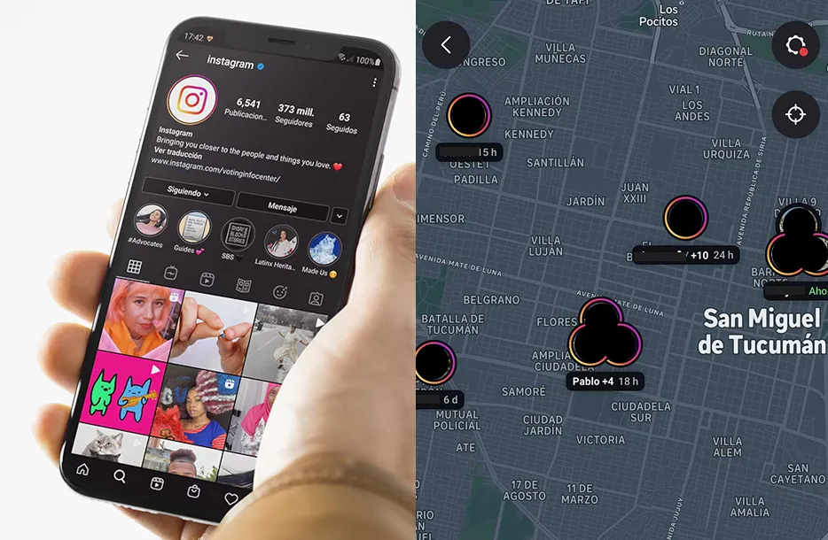 El mapa de Instagram se llenó de ubicaciones en tiempo real activas, exponiendo a miles de usuarios.