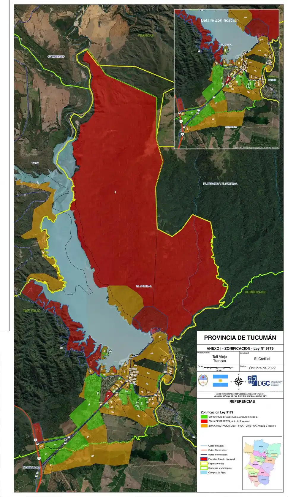 Comenzó el plan de reorganización dominial en El Cadillal