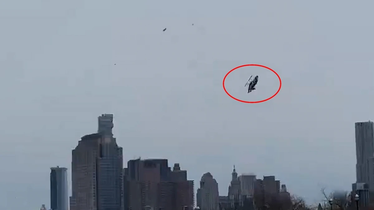 Tragedia en Nueva York: cuál habría sido la falla que causó la caída del helicóptero