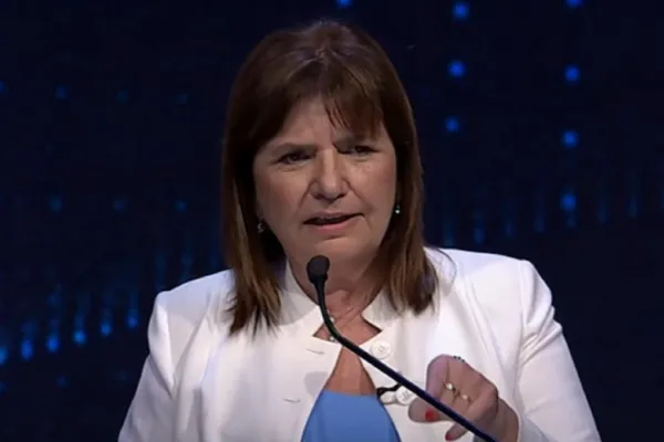 Bullrich afirmó que el fin del cepo se festejó como el penal de Montiel en el Mundial