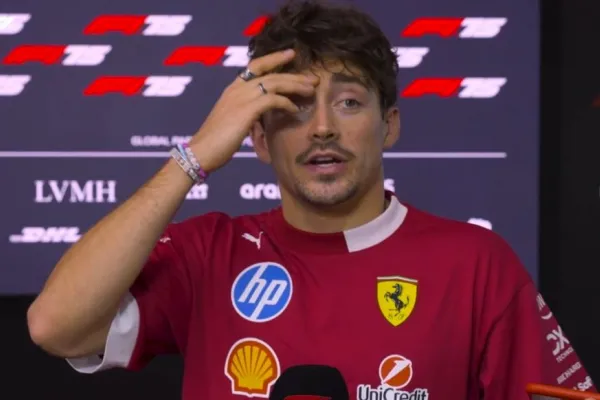 ¿Por qué Leclerc tendría siete años de mala suerte después de la tercera práctica libre?