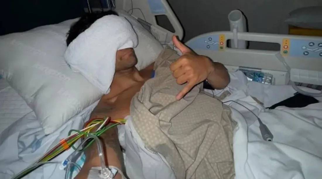 Esto podría haber sido peor, aseguró el campeón del mundo de MotoGP que se fracturó 11 costillas