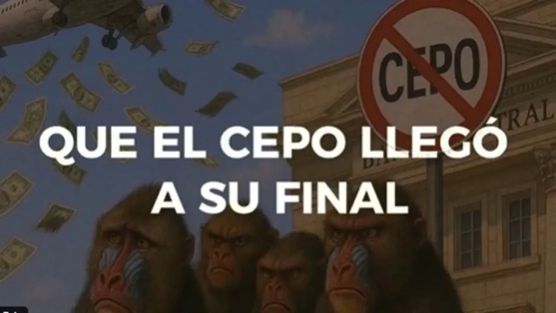 Milei festejó la salida del cepo en sus redes sociales: Mandril decime qué se siente